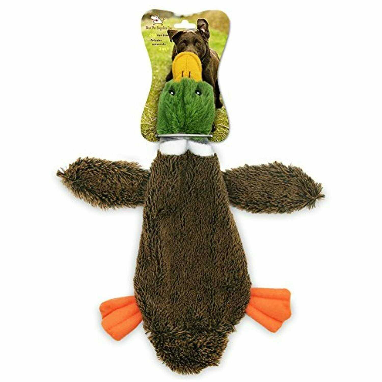 Alternative view of Best Pet Supplies 2-in-1 Stuffless Squeaky Dog Toys with Soft, Durable Fabric for Small