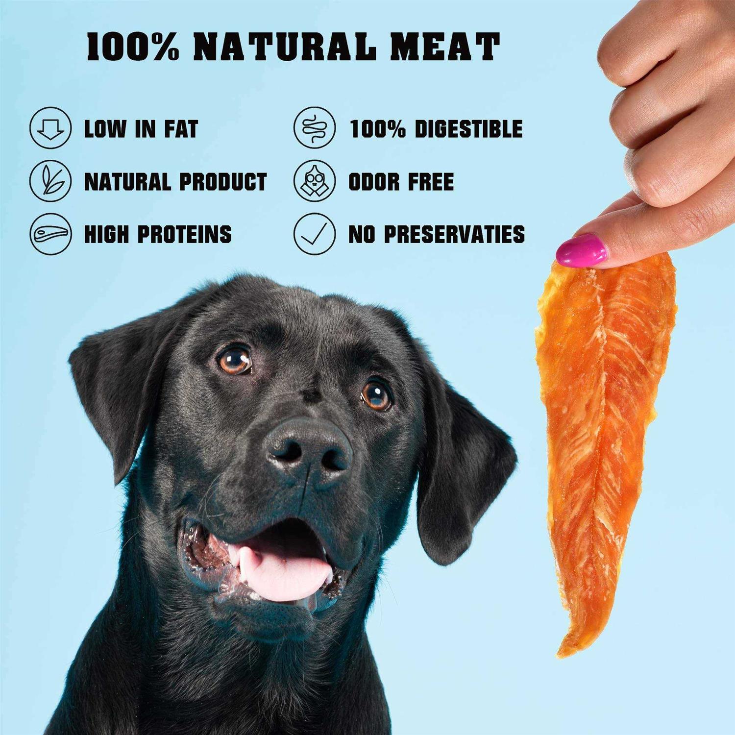 Alternative view of Beloved Pets Chicken Jerky Dog Treats 1.5 Lb Human Grade Pet Snacks & Grain Free Organic Meat