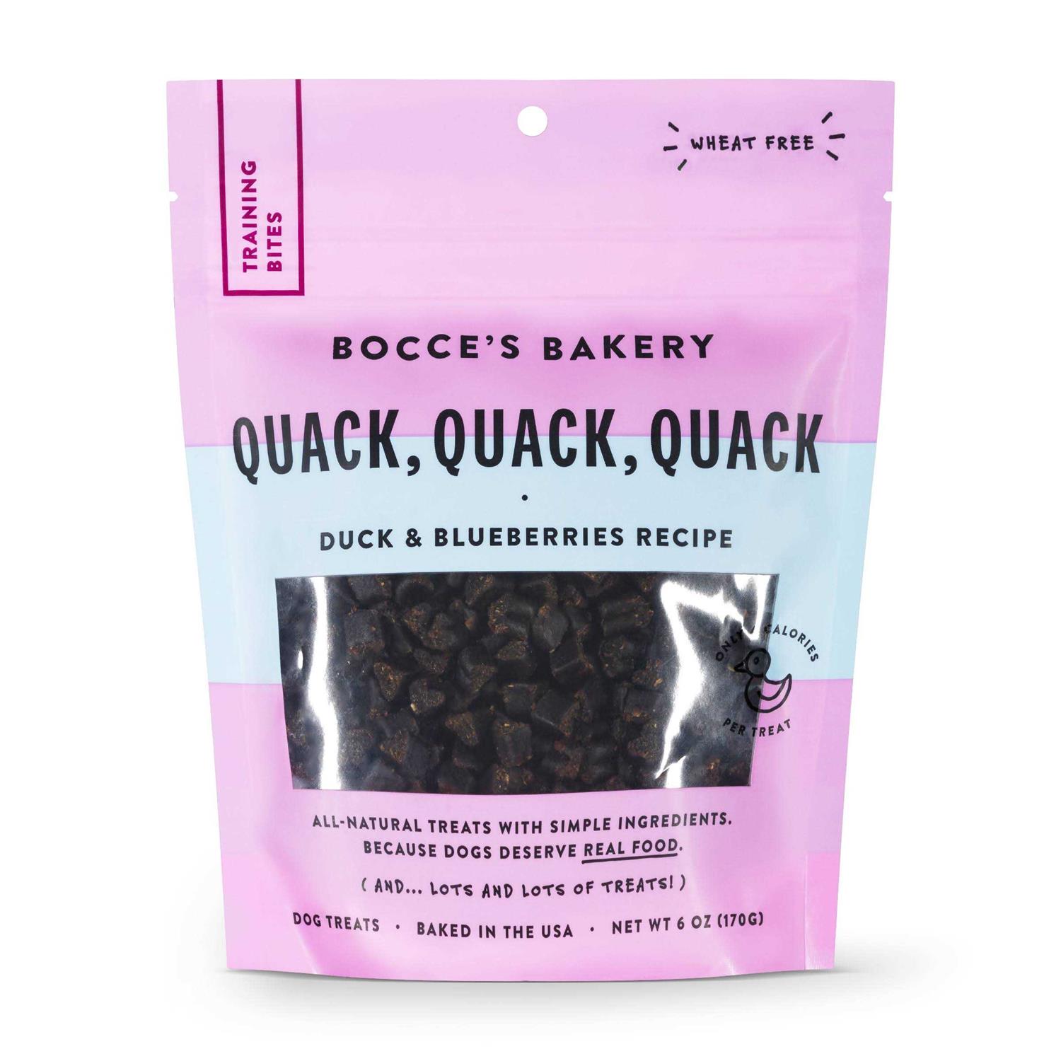 Bocce's Bakery Quack Quack Quack Training Bites