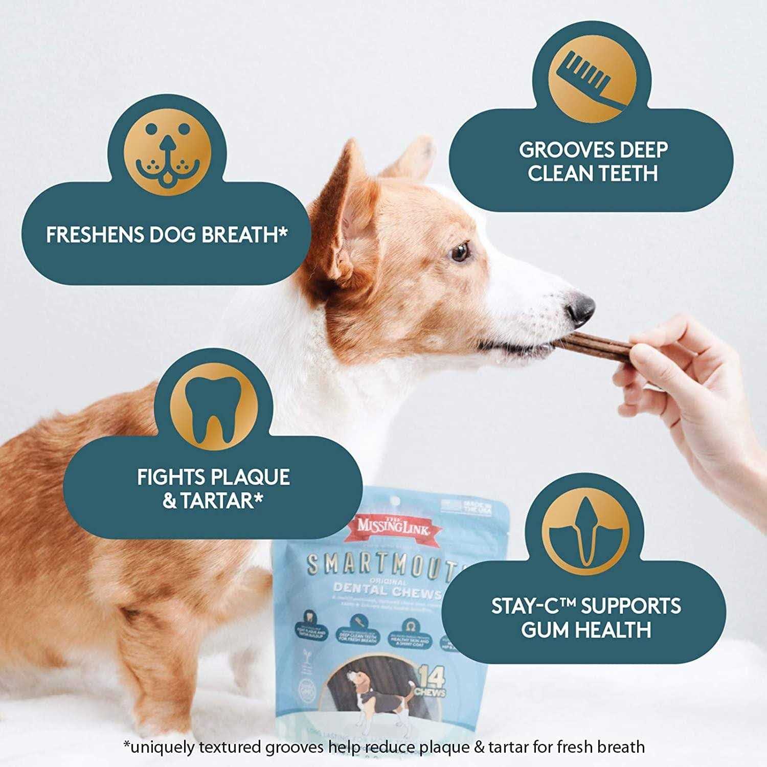 Alternative view of The Missing Link Smartmouth Dental Chews for Dogs