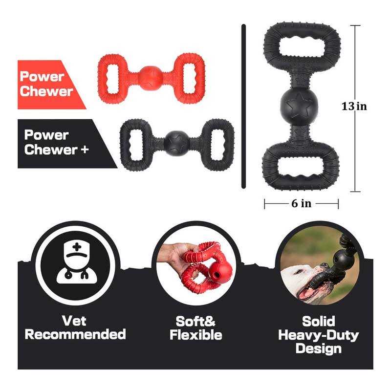 Alternative view of BiteKing Natural Rubber Dog Toys for Large Aggressive Chewers