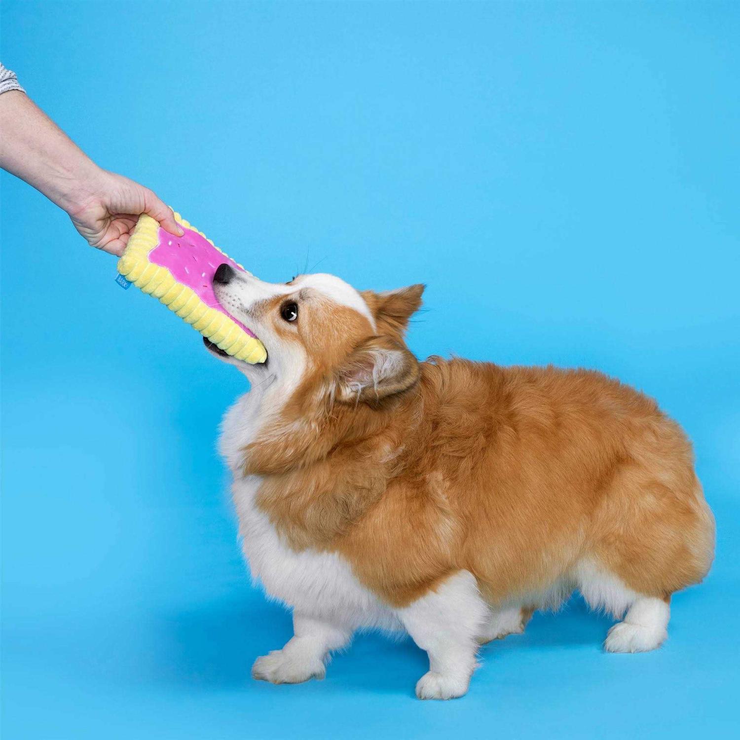 Alternative view of BARK Toaster Pastry Dog Toy