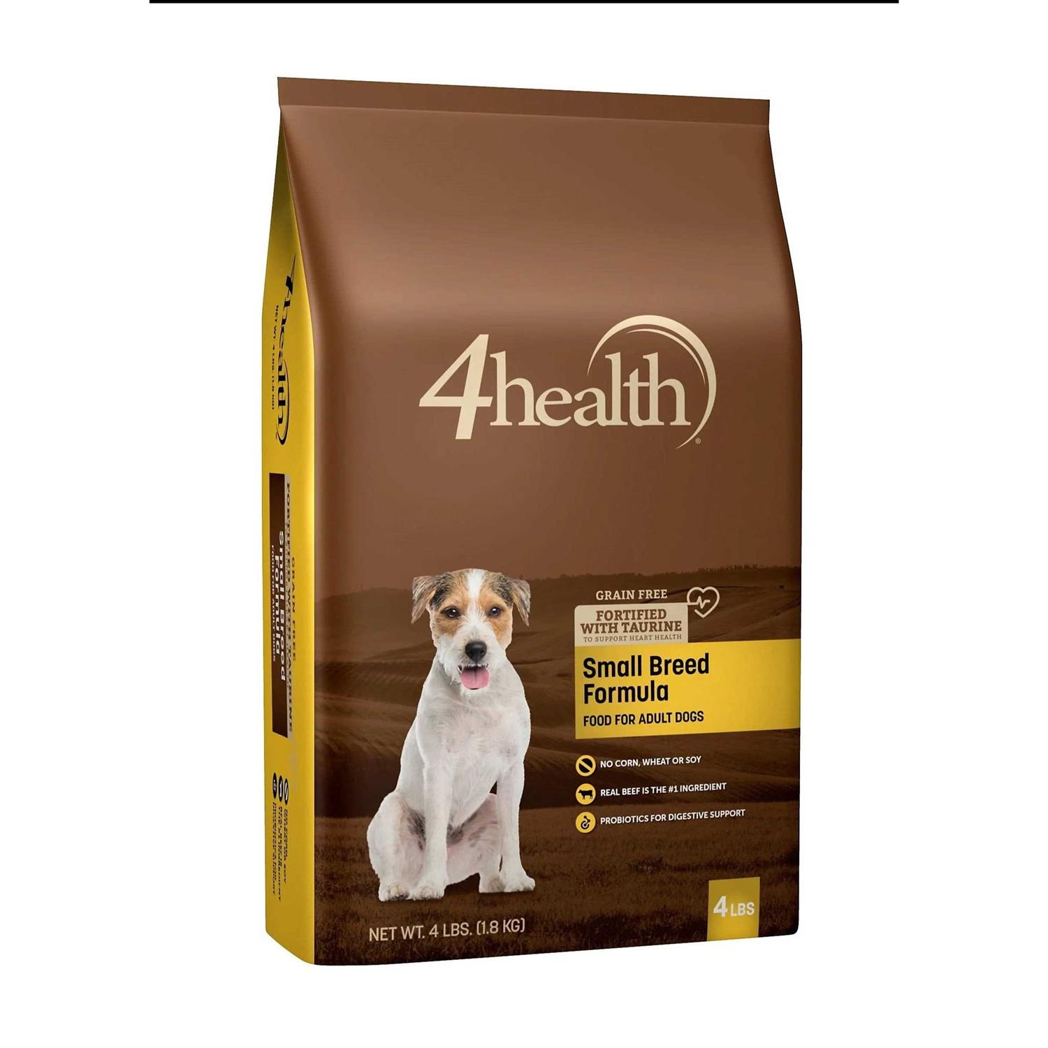 4health Tractor Supply Company Small Breed Formula with Beef