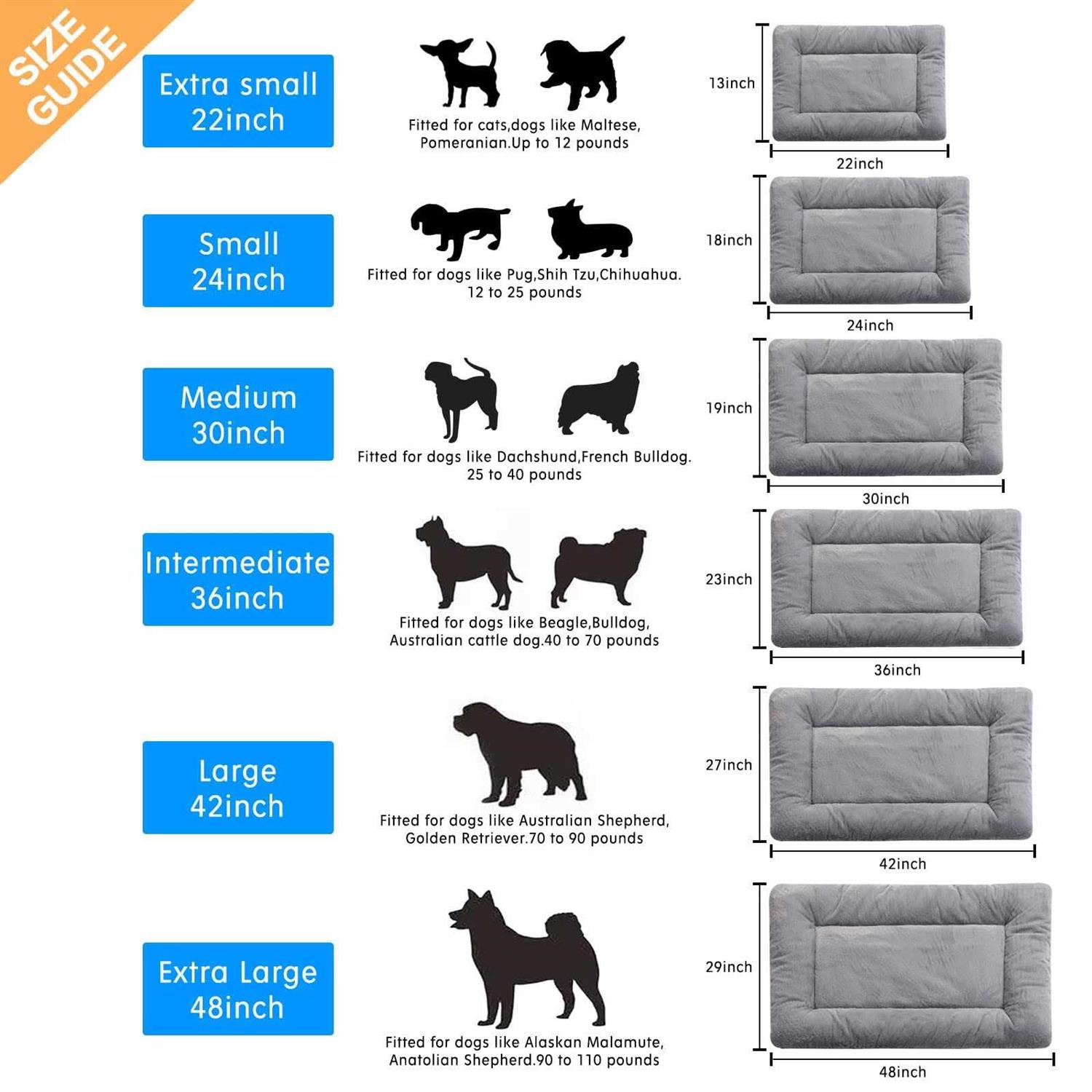 Alternative view of VERZEY Dog Beds Crate Pad Dogs Fit Metal Dog Crates,Ultra Soft Dog Crate Bed Washable & Anti-Slip Kennel Pad for Dogs Cozy Sleeping Mat