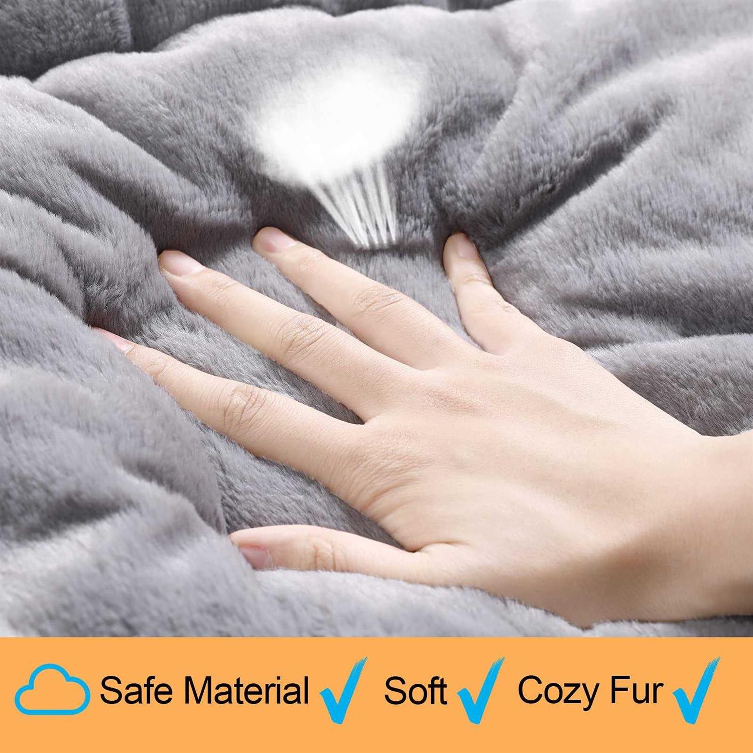 Alternative view of VERZEY Dog Beds Crate Pad Dogs Fit Metal Dog Crates,Ultra Soft Dog Crate Bed Washable & Anti-Slip Kennel Pad for Dogs Cozy Sleeping Mat