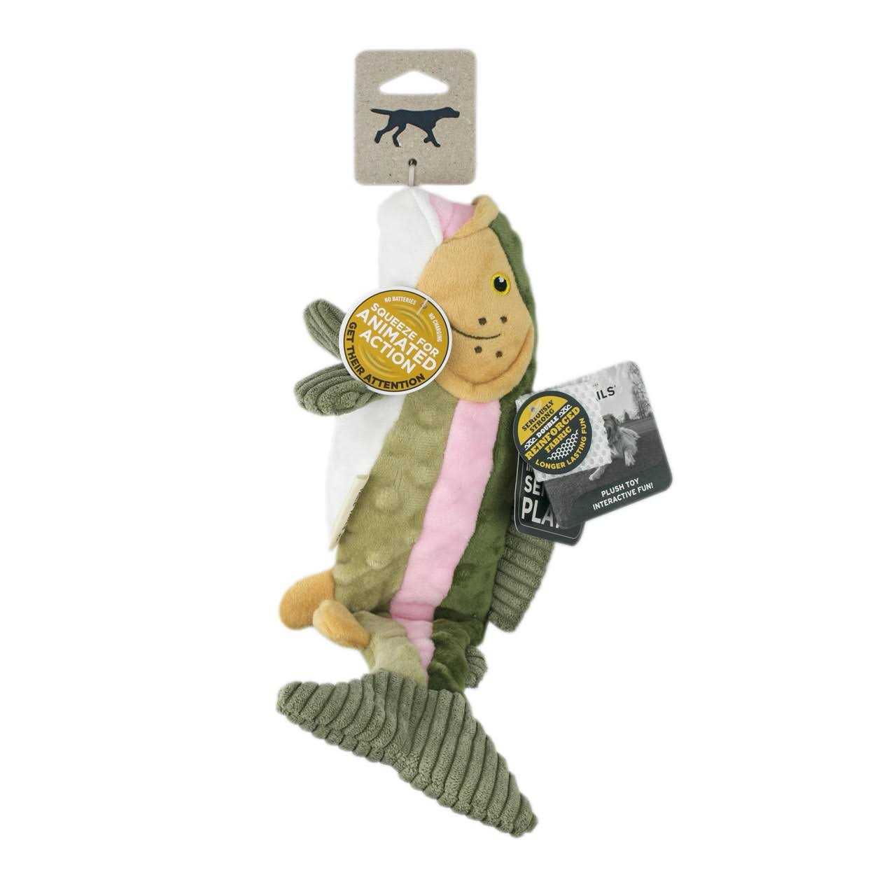 Alternative view of Tall Tails Animated Trout Dog Toy