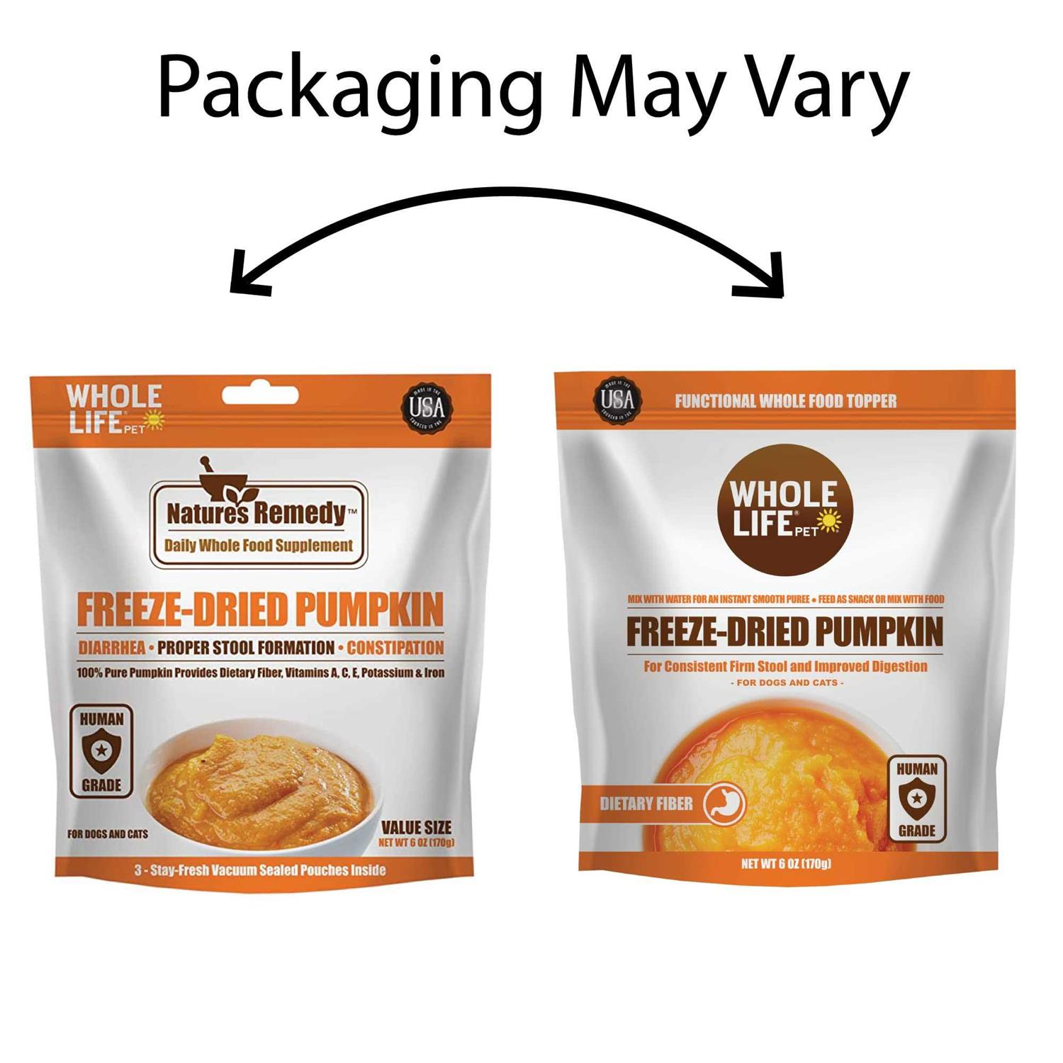 Alternative view of Whole Life Pet Human Grade Freeze Dried Instant Pumpkin Powder for Dogs & Cats