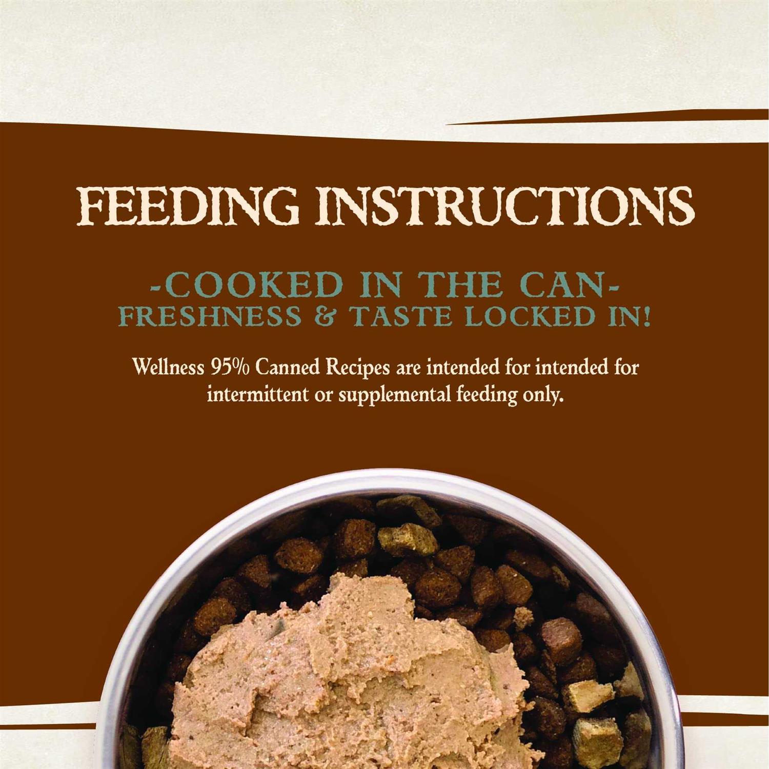 Alternative view of Wellness Dog Food 95% Beef