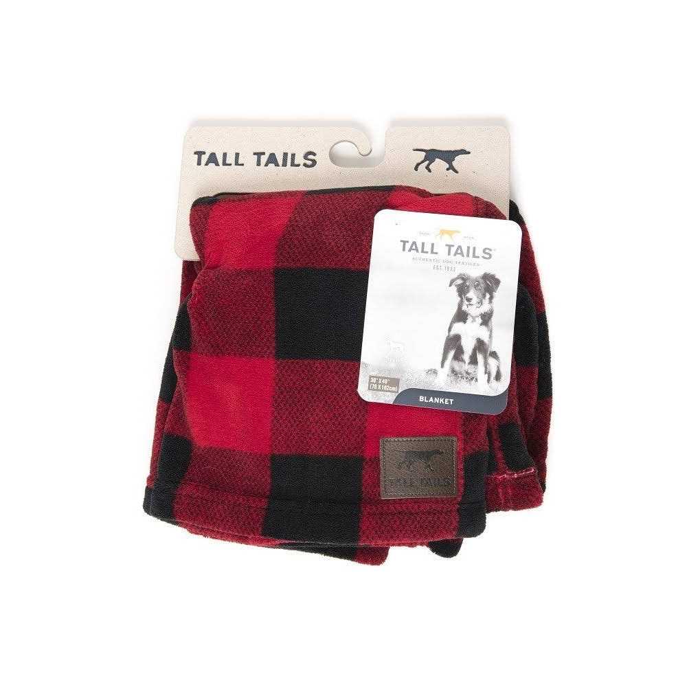 Tall Tails Dog Blanket Hunter's Plaid