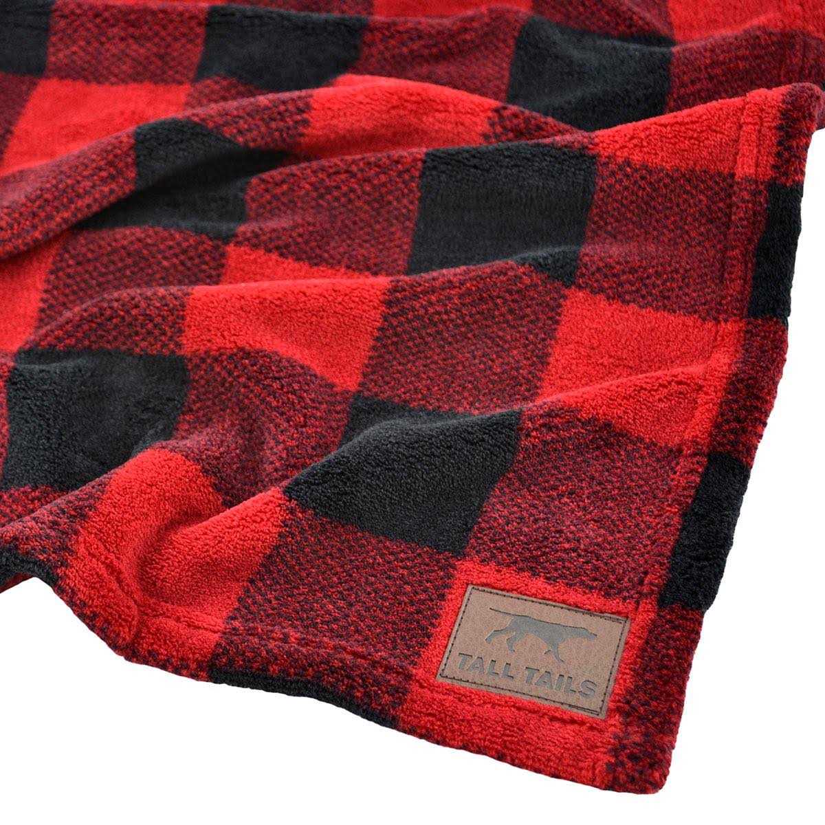 Tall Tails Dog Blanket Hunter's Plaid