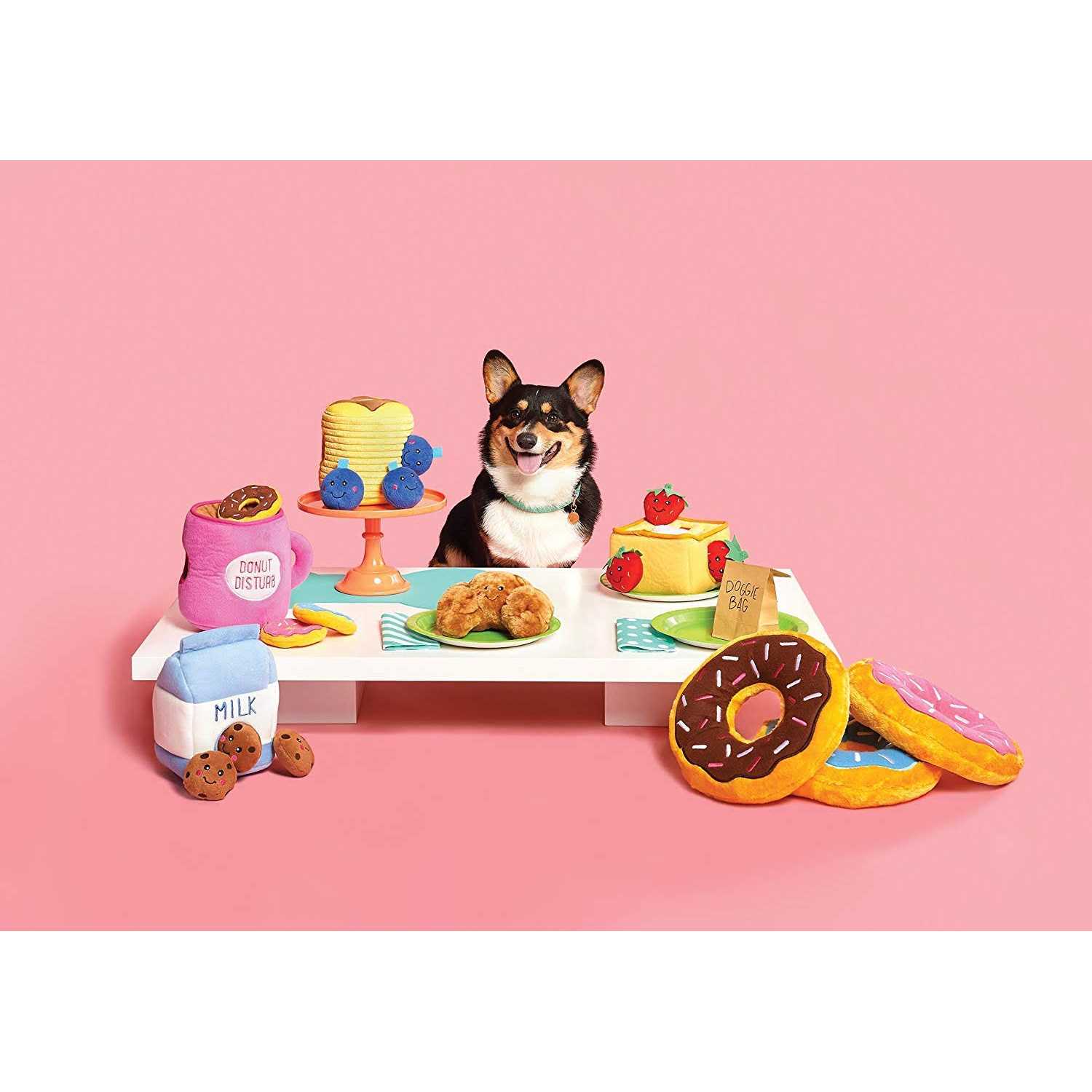 Alternative view of ZippyPaws Miniz Cookies 3-Pack Plush Dog Toy