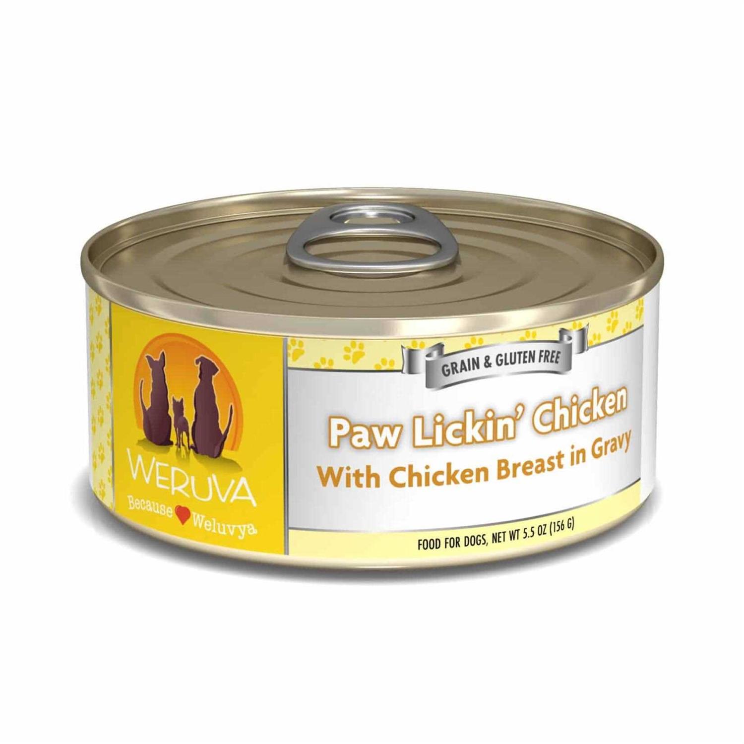 Alternative view of Weruva Paw Lickin Chicken Dog Food