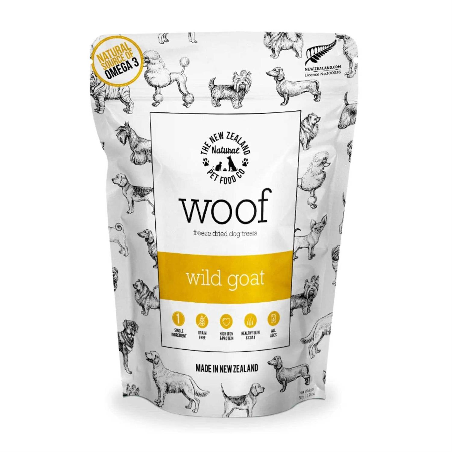 Alternative view of The New Zealand Natural Pet Food Co. New Zealand Natural Wild Venison Freeze-Dried Food