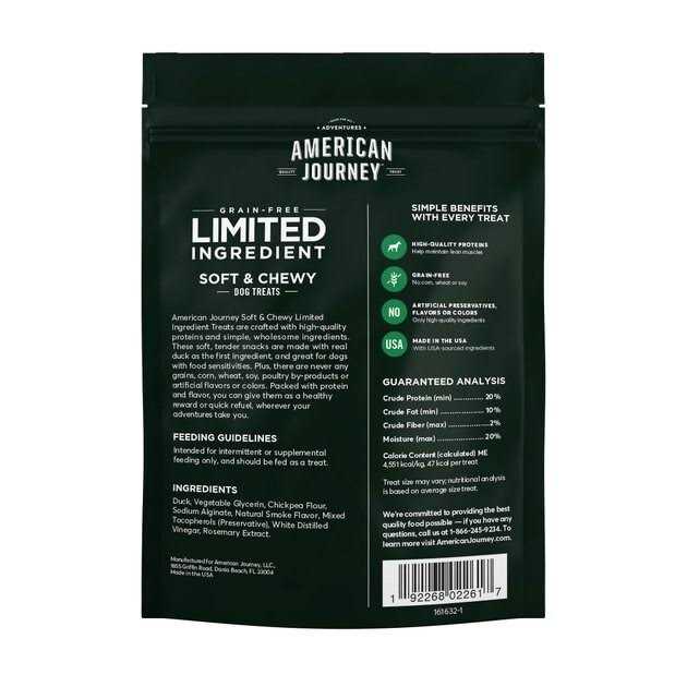 Alternative view of American Journey Limited Ingredient Grain-Free Recipe Soft & Chewy Dog Treats