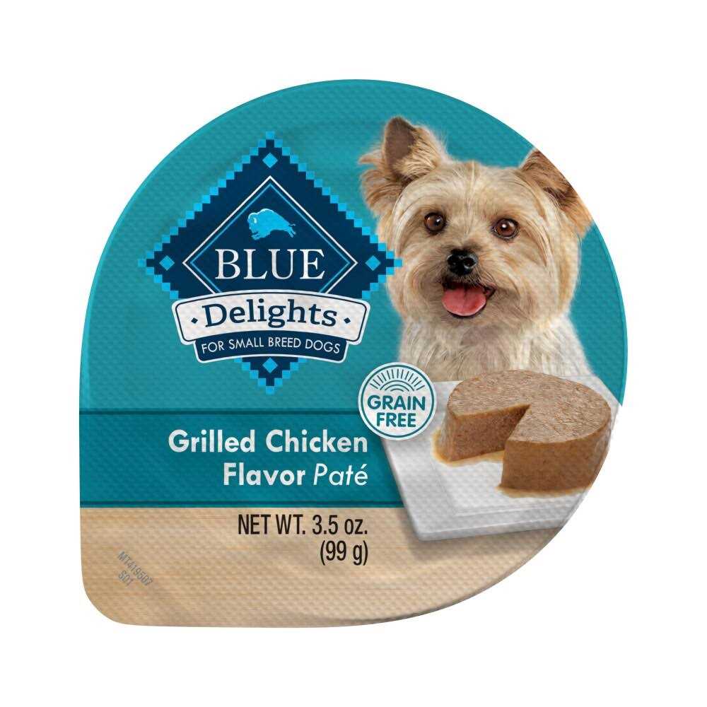 Alternative view of Blue Buffalo Delights Grilled Chicken Flavor Pate Small Breed Dog Food