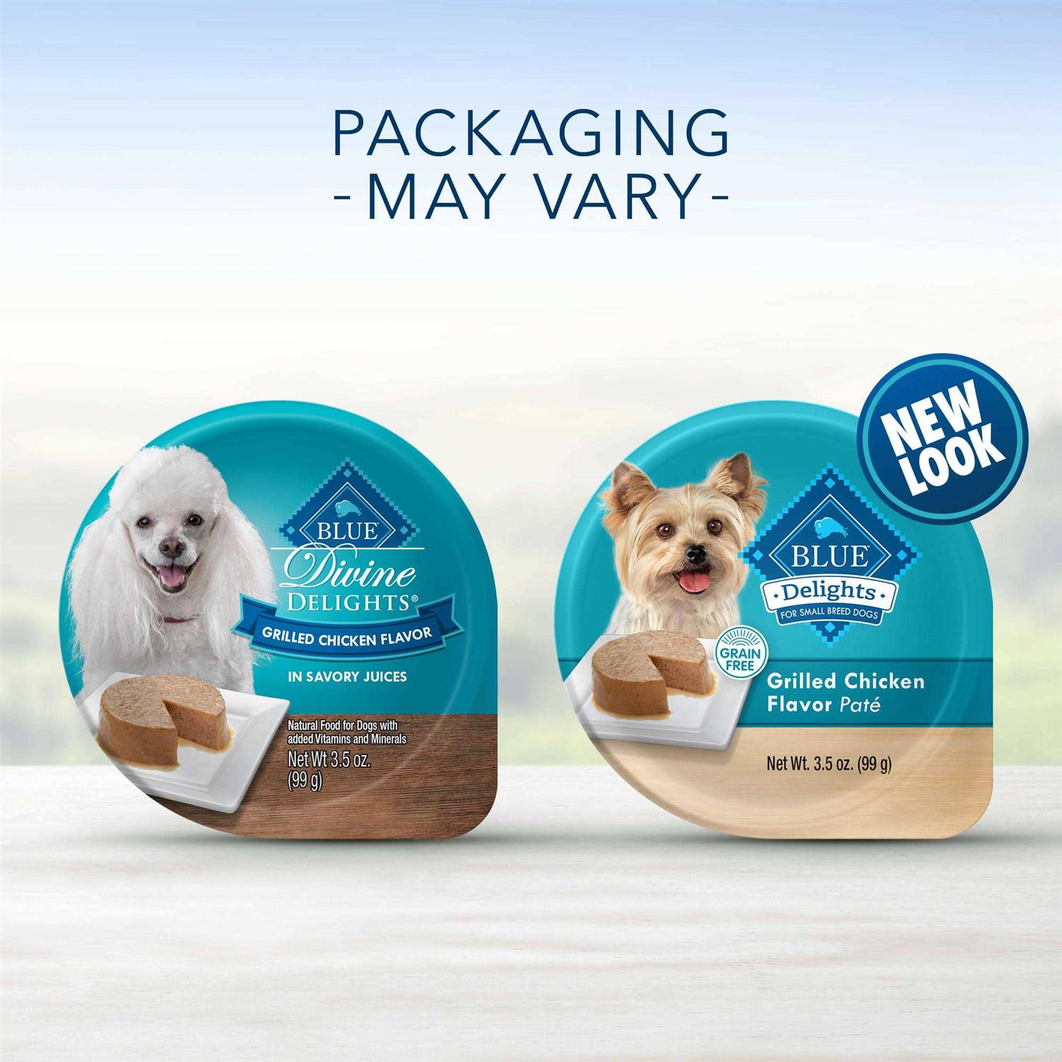 Alternative view of Blue Buffalo Delights Grilled Chicken Flavor Pate Small Breed Dog Food