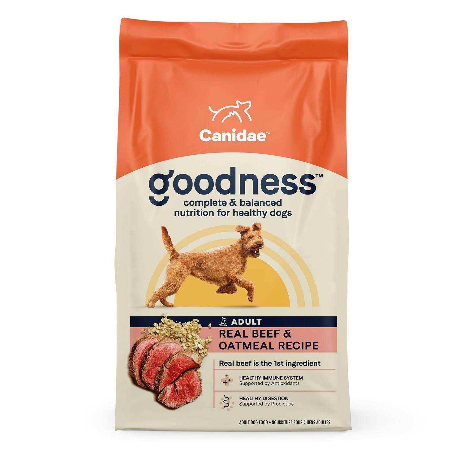 Canidae Goodness Adult Dry Dog Food Beef and Oatmeal
