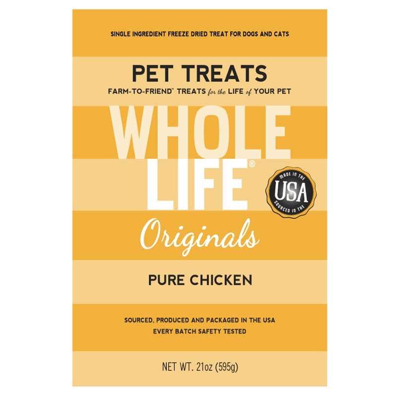 Alternative view of Whole Life Pet Just One Ingredient Freeze-Dried Chicken Dog Treats