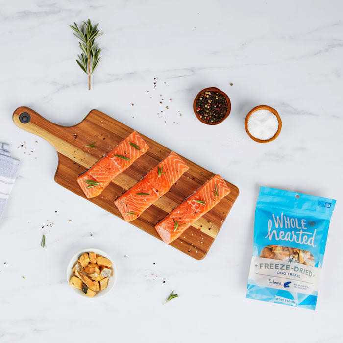 Alternative view of WholeHearted Salmon Freeze Dried Dog Treats