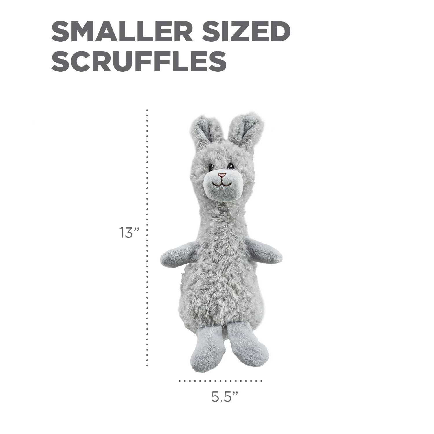 Alternative view of Charming Pet Scruffles Bunny Dog Toy