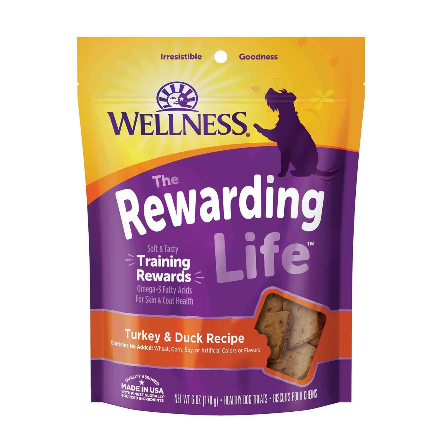 Wellness Soft Wellbites Turkey & Duck Recipe Dog Treats