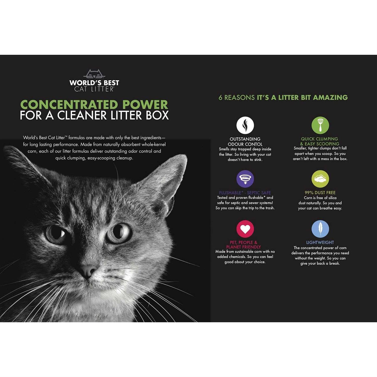Alternative view of World's Best Cat Litter Clumping