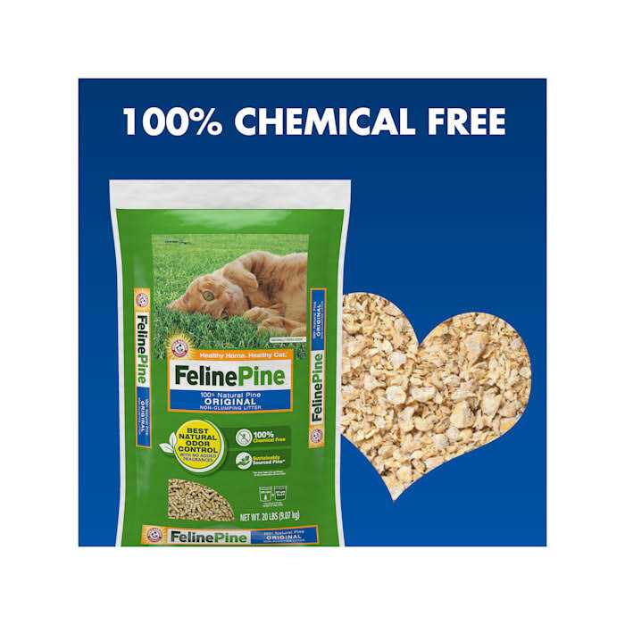 Alternative view of Feline Pine Cat Litter Original