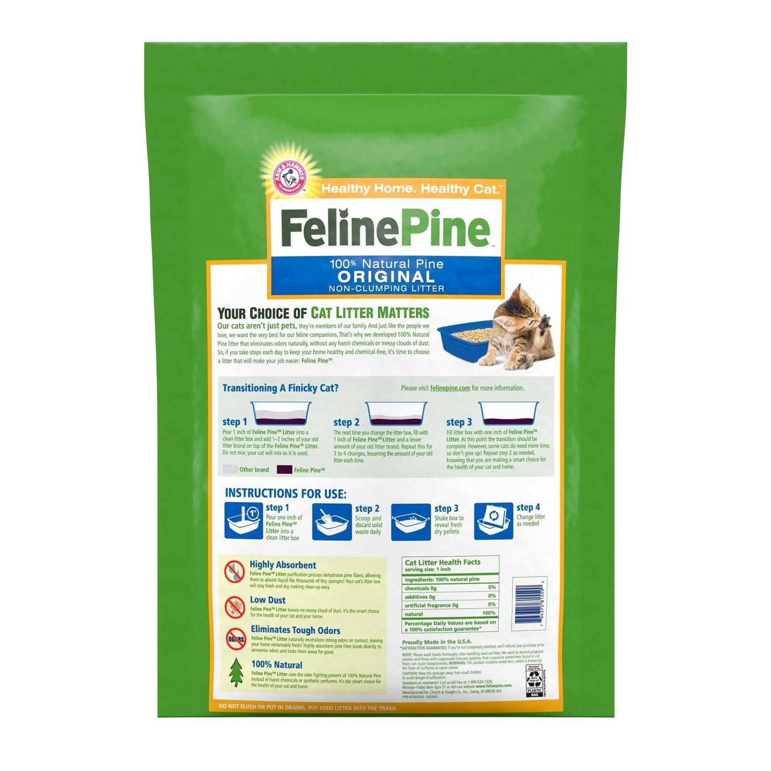 Alternative view of Feline Pine Cat Litter Original