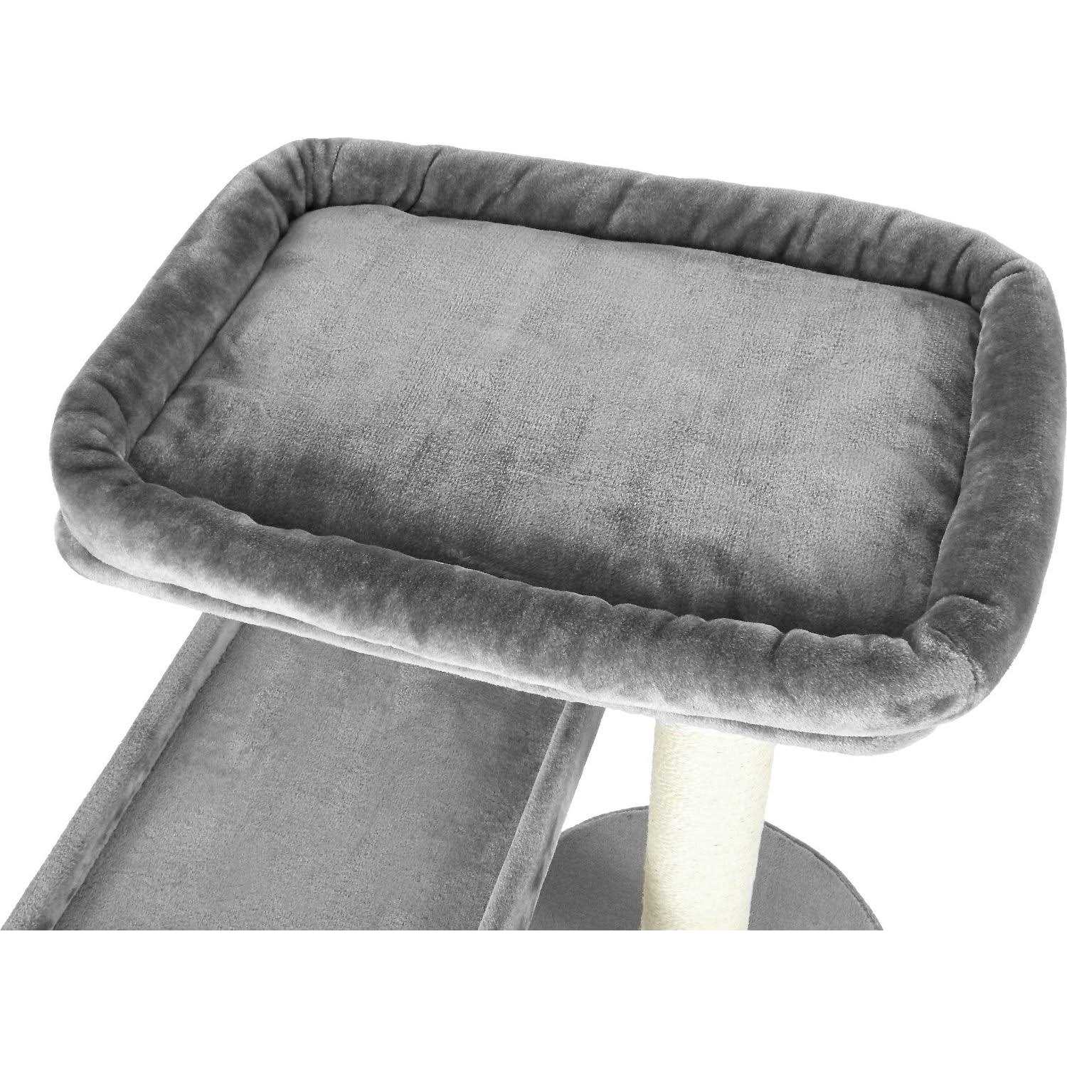 Alternative view of Frisco 42-in Heavy Duty Faux Fur Cat Tree Condo