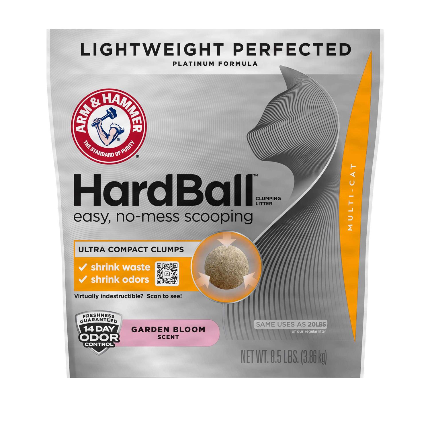 Arm & Hammer Hardball Clumping Cat Litter Lightweight