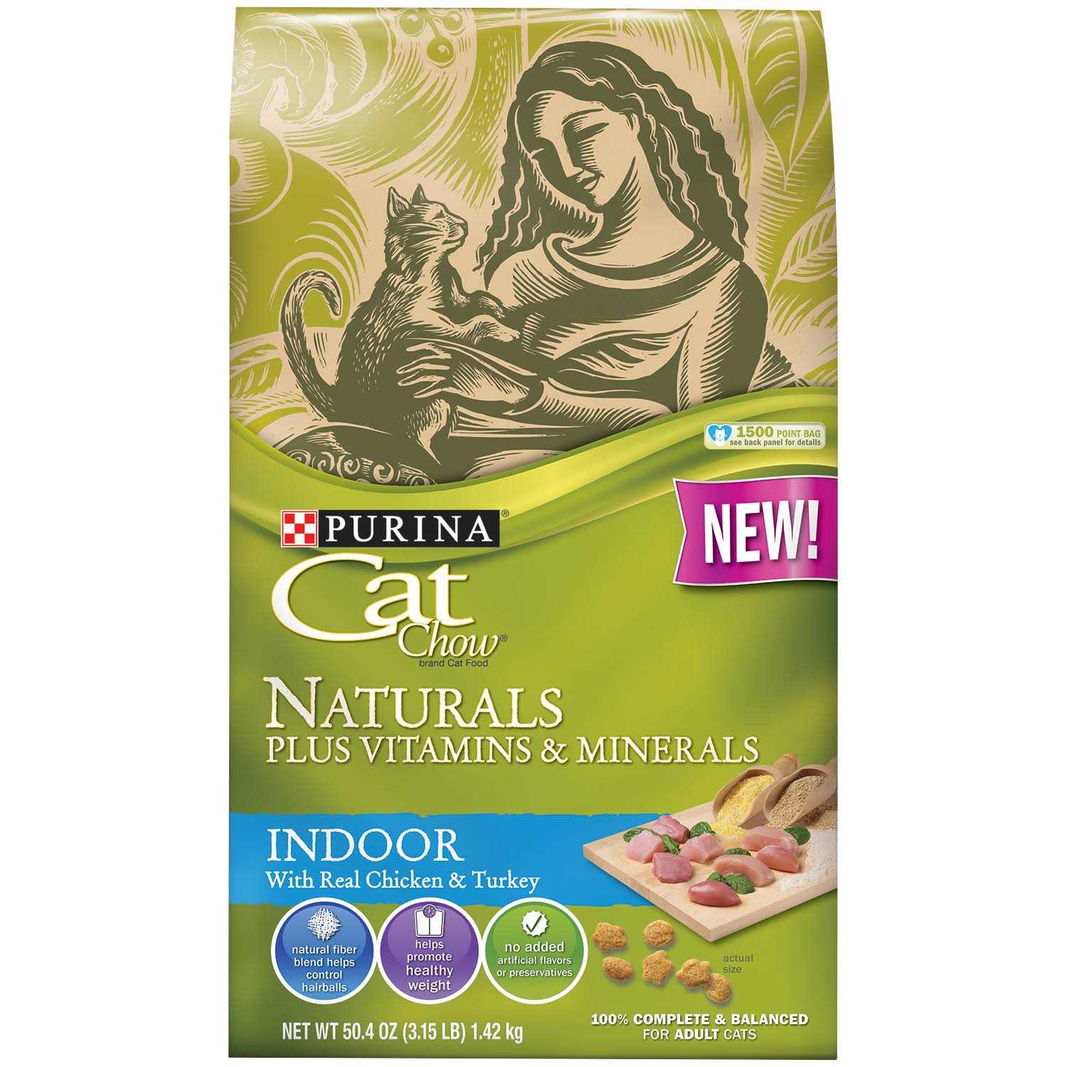Purina Cat Chow Naturals Indoor Dry Cat Food