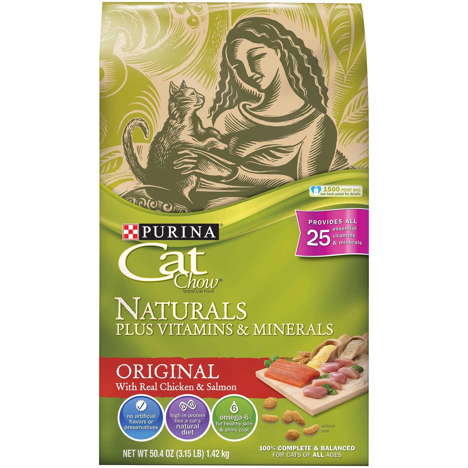 Purina Cat Chow Naturals Original Dry Cat Food