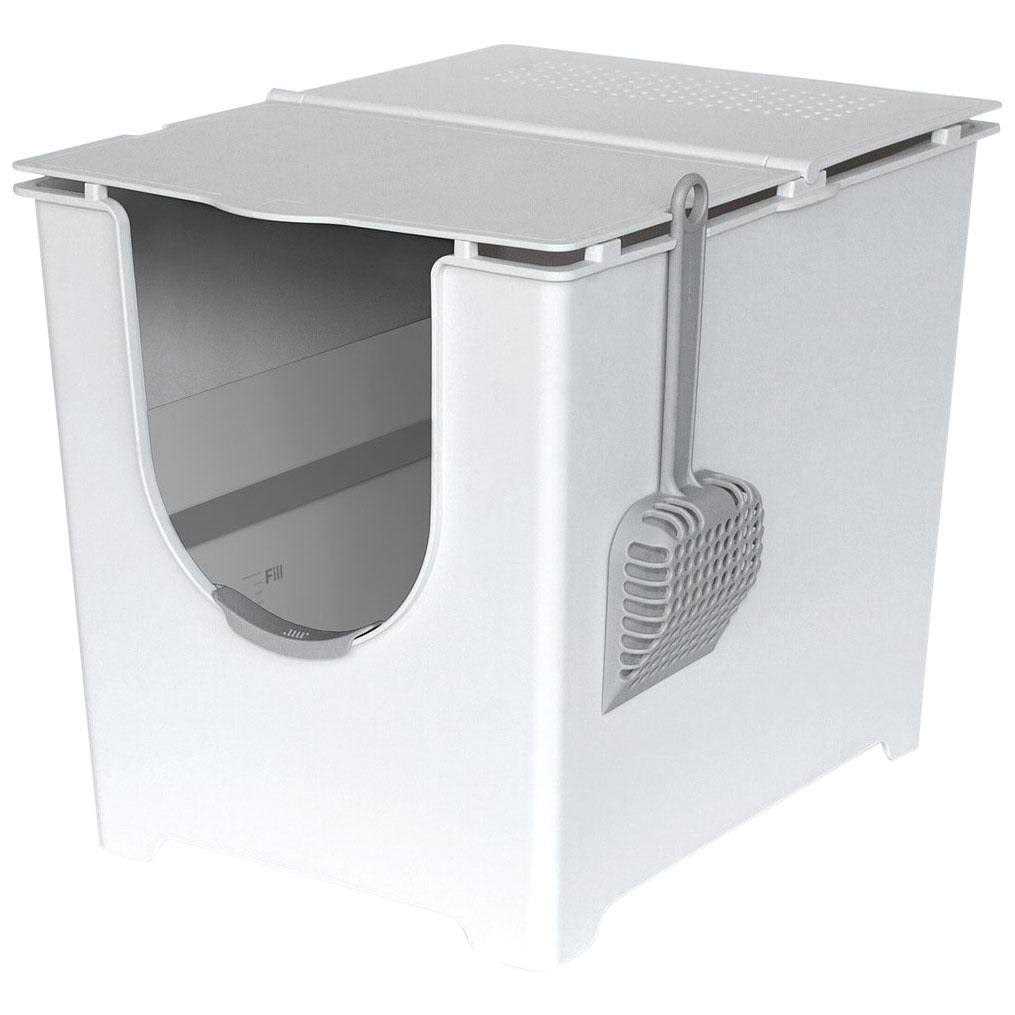 Modkat Flip Litter Box with Scoop and Reusable Liner