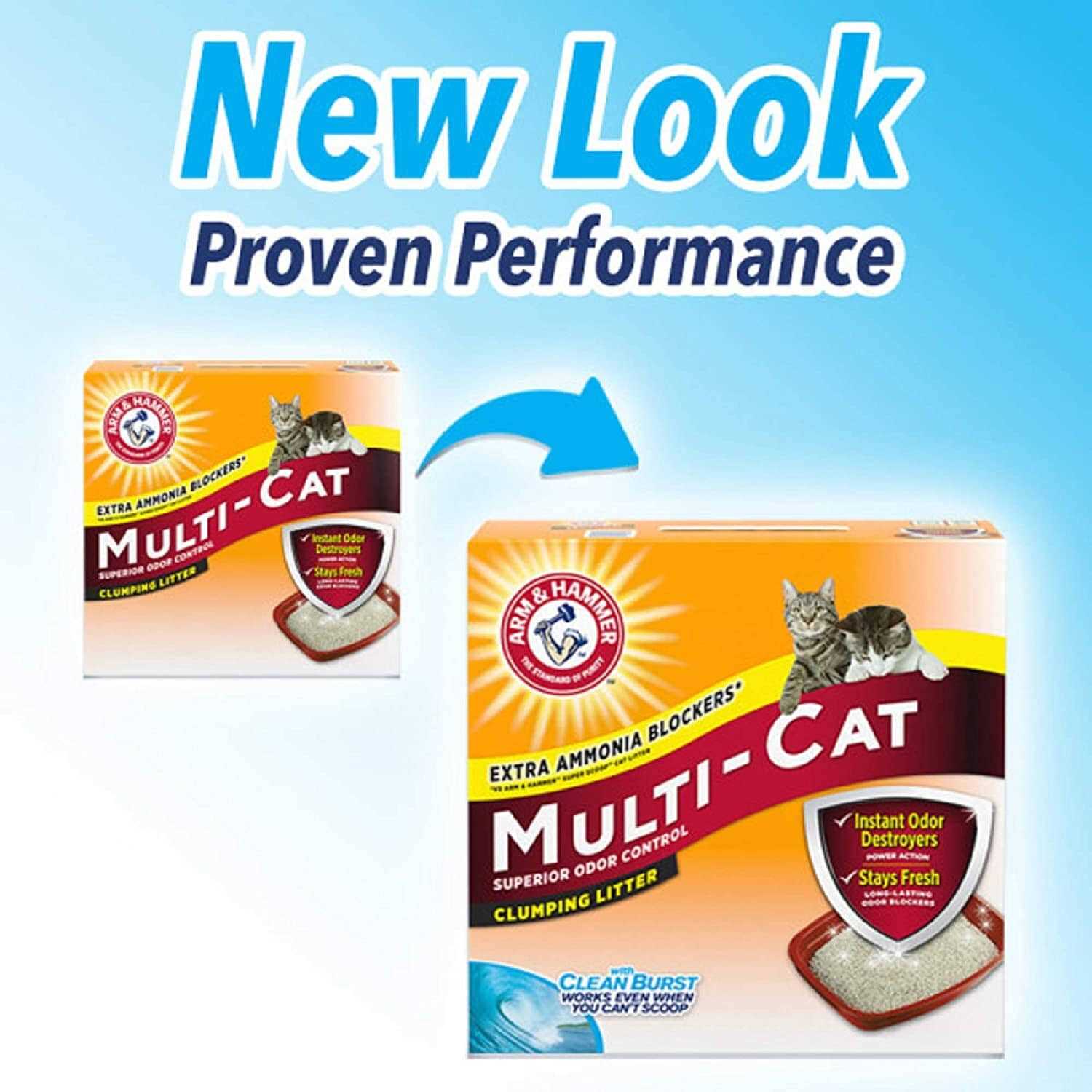 Alternative view of Arm & Hammer Clumping Multi Cat Litter