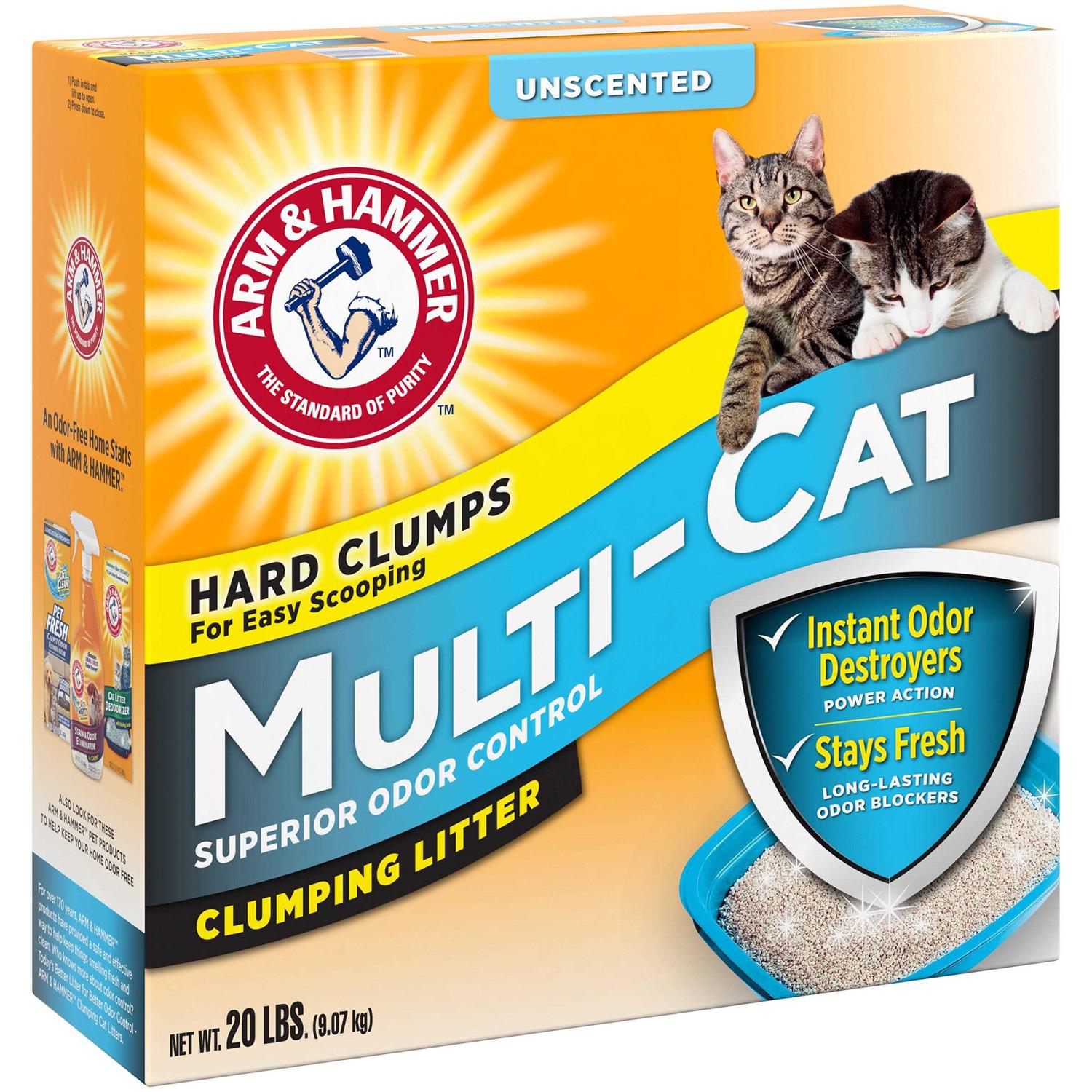 Arm & Hammer Clumping Multi Cat Litter