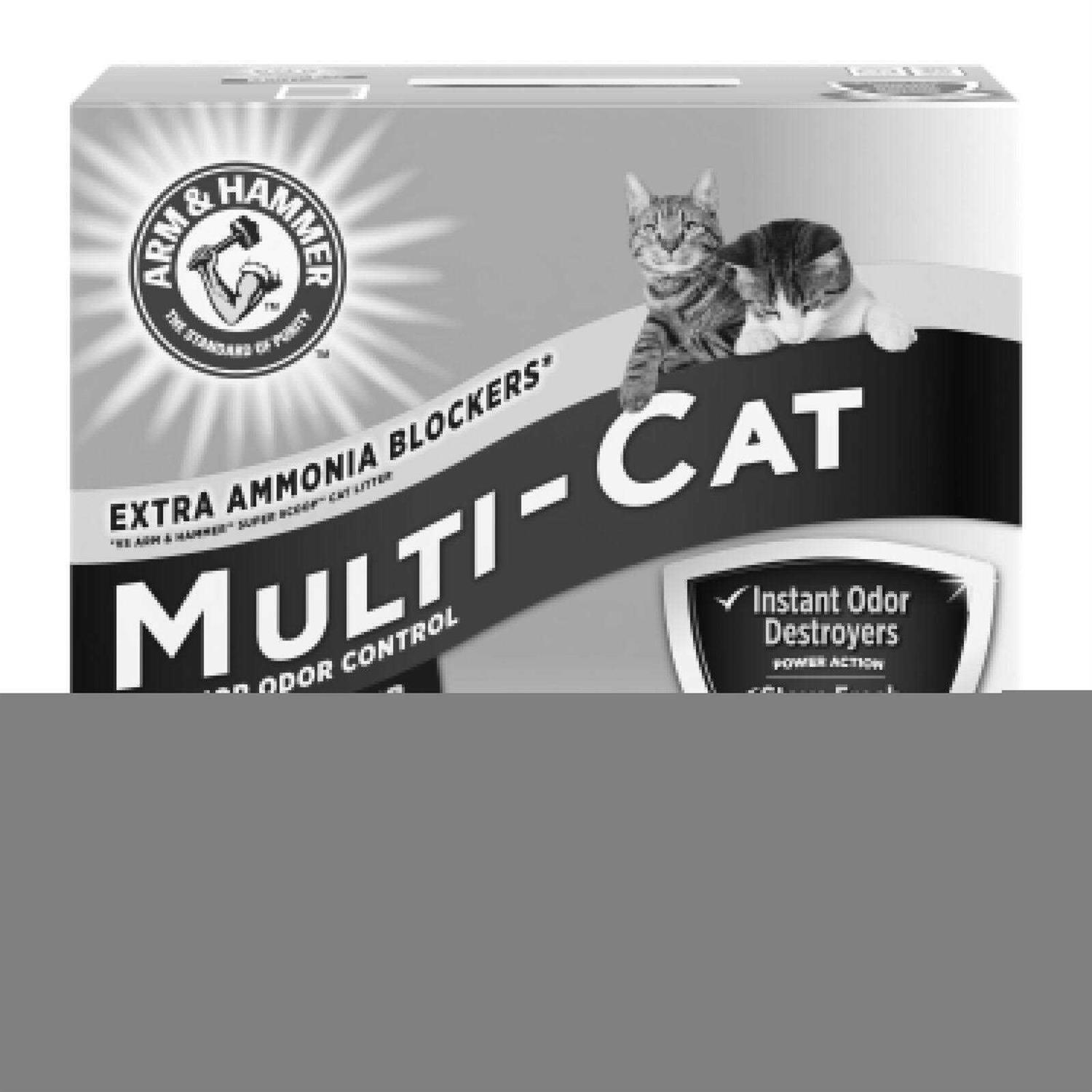 Alternative view of Arm & Hammer Clumping Multi Cat Litter