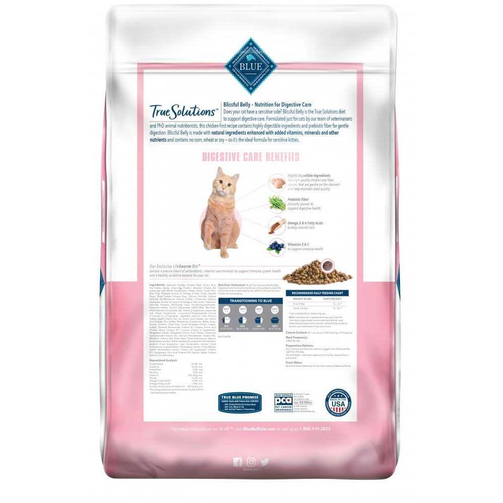 Alternative view of Blue Buffalo True Solutions Blissful Belly Digestive Care Adult Dry Cat Food