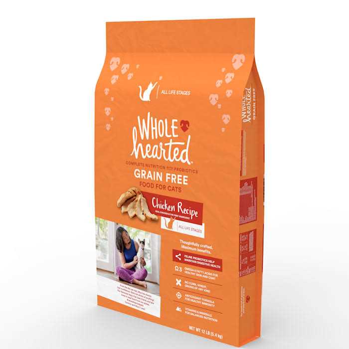 Alternative view of WholeHearted Grain Free Chicken Formula Dry Cat Food