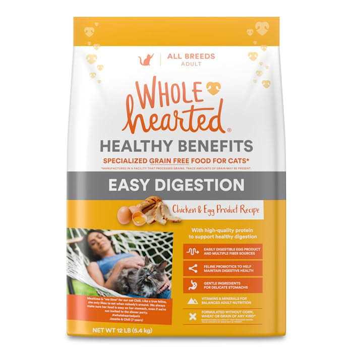 WholeHearted Grain Free Chicken Formula Dry Cat Food