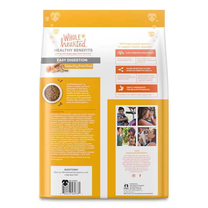 Alternative view of WholeHearted Grain Free Chicken Formula Dry Cat Food