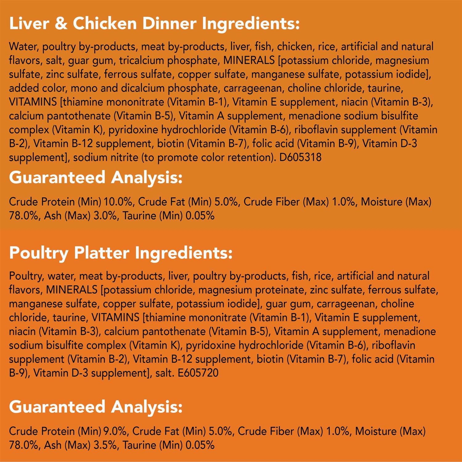 Alternative view of Friskies Purina Poultry Favorites Pate Wet Cat Food Variety Pack