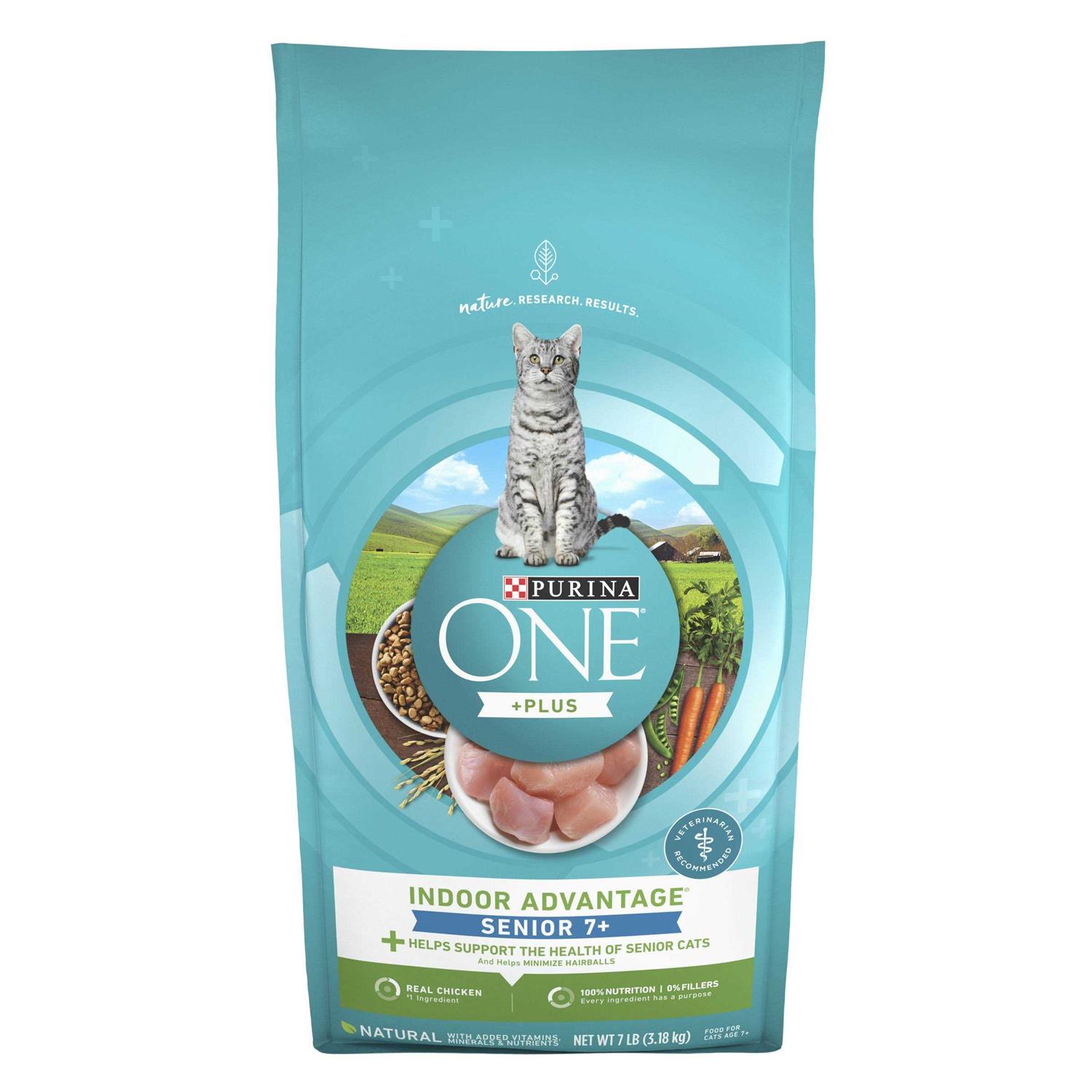 Purina ONE Smartblend Vibrant Maturity 7+ Senior Dry Cat Food