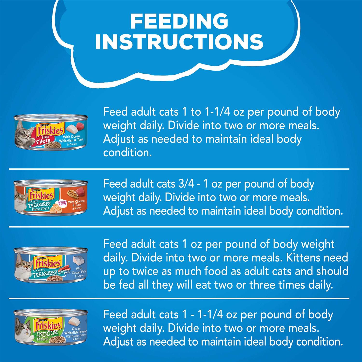 Alternative view of Purina Friskies Wet Cat Food Variety Pack Oceans of Delight