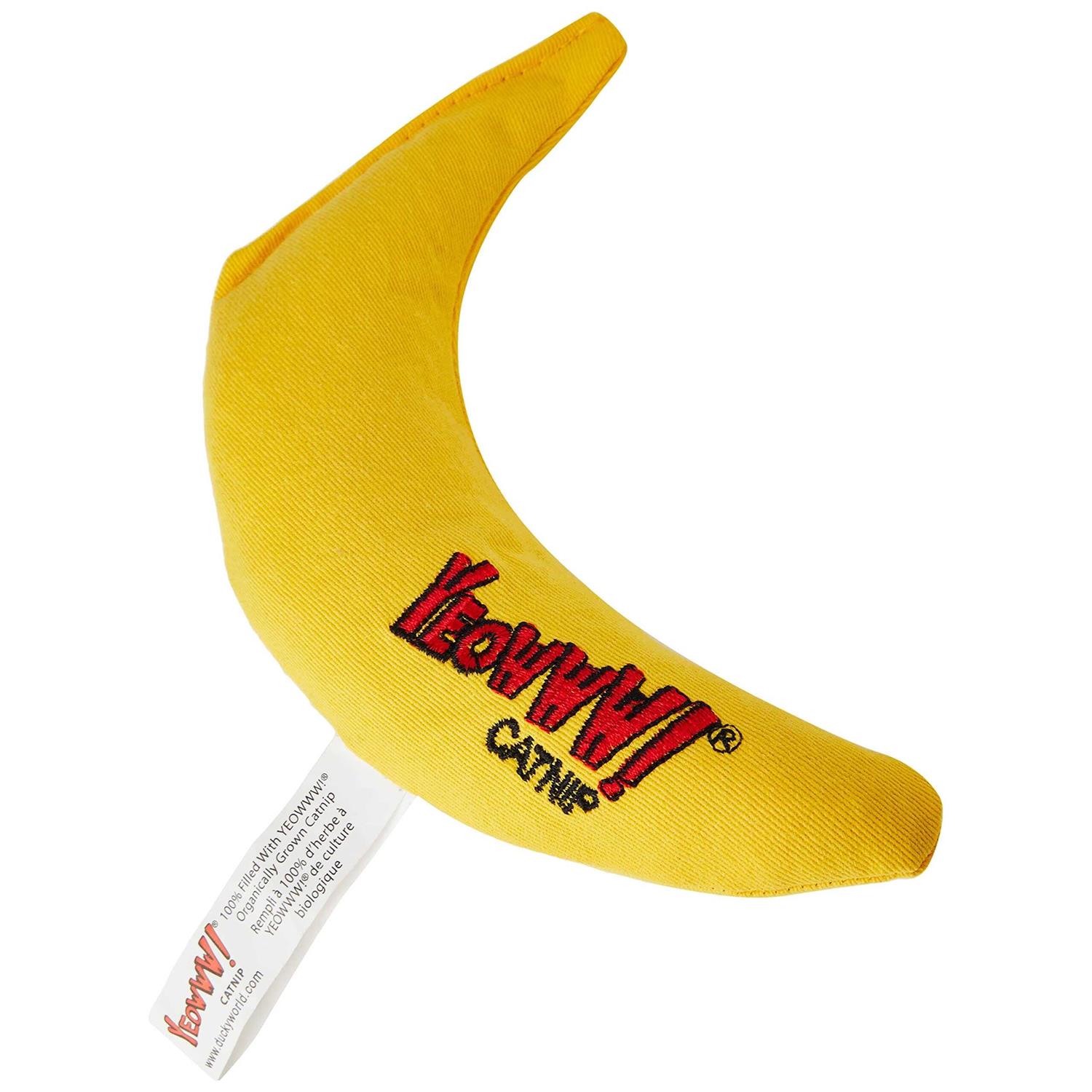 Yeowww! Banana Catnip Toy