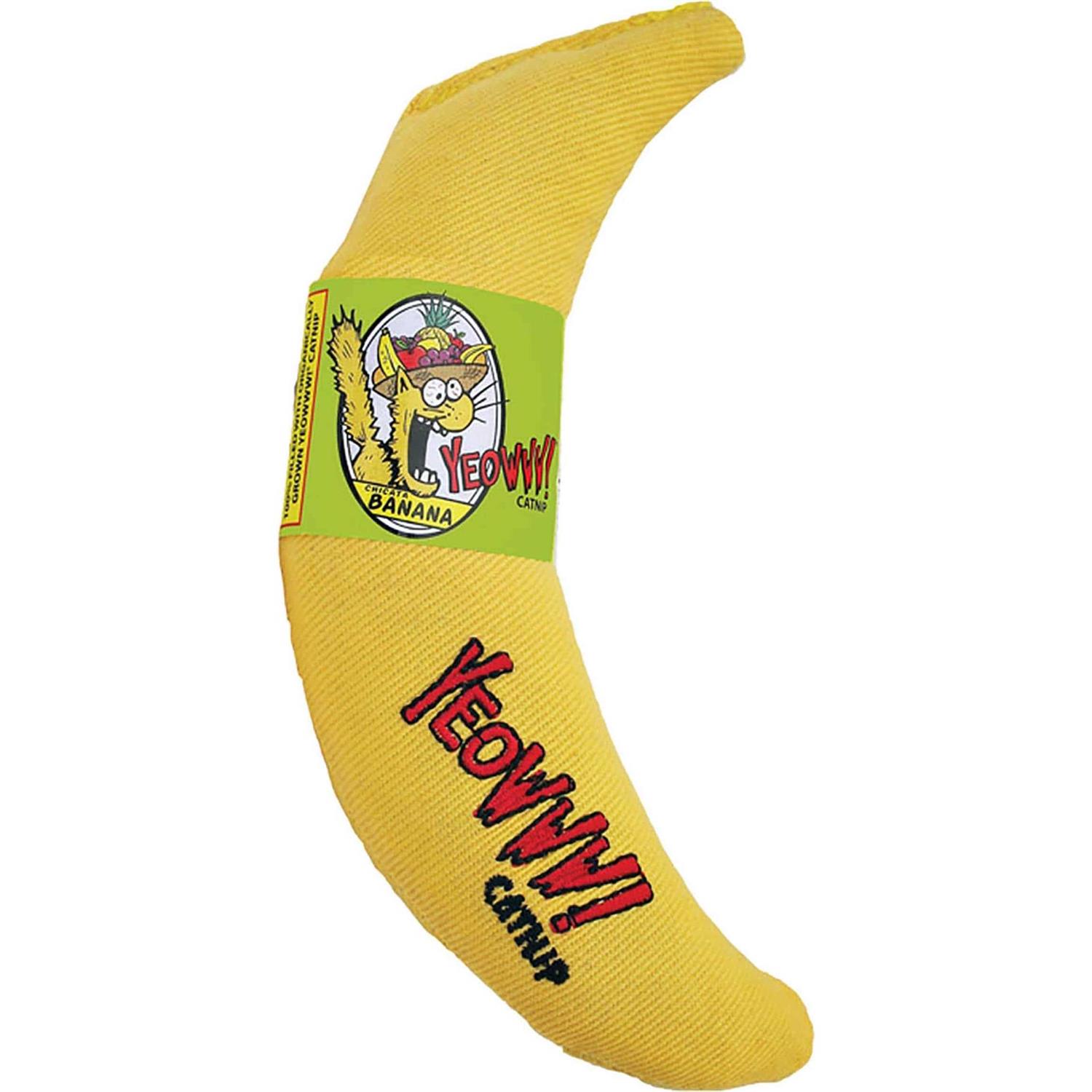 Alternative view of Yeowww! Banana Catnip Toy