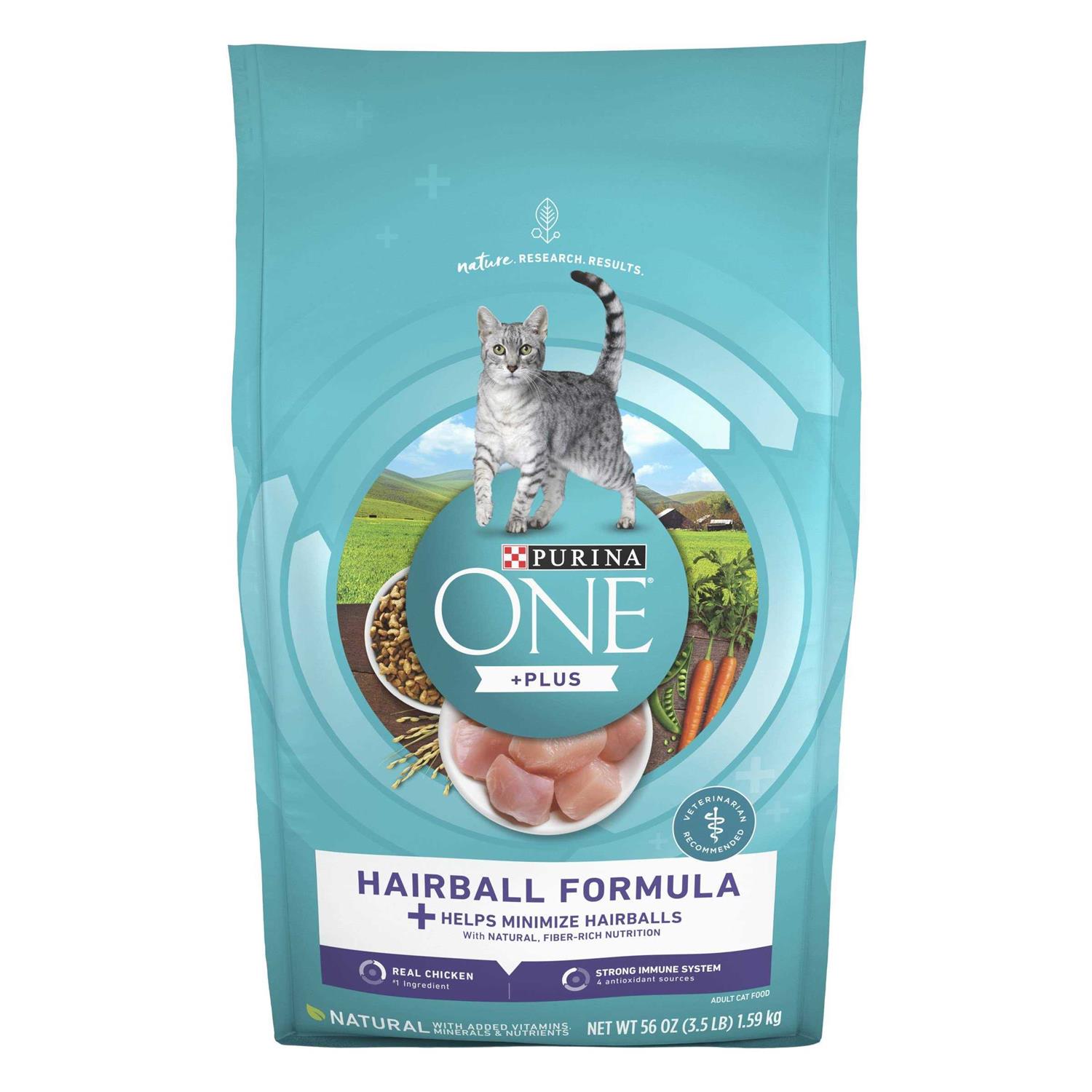 Purina ONE Hairball Formula Adult Dry Cat Food