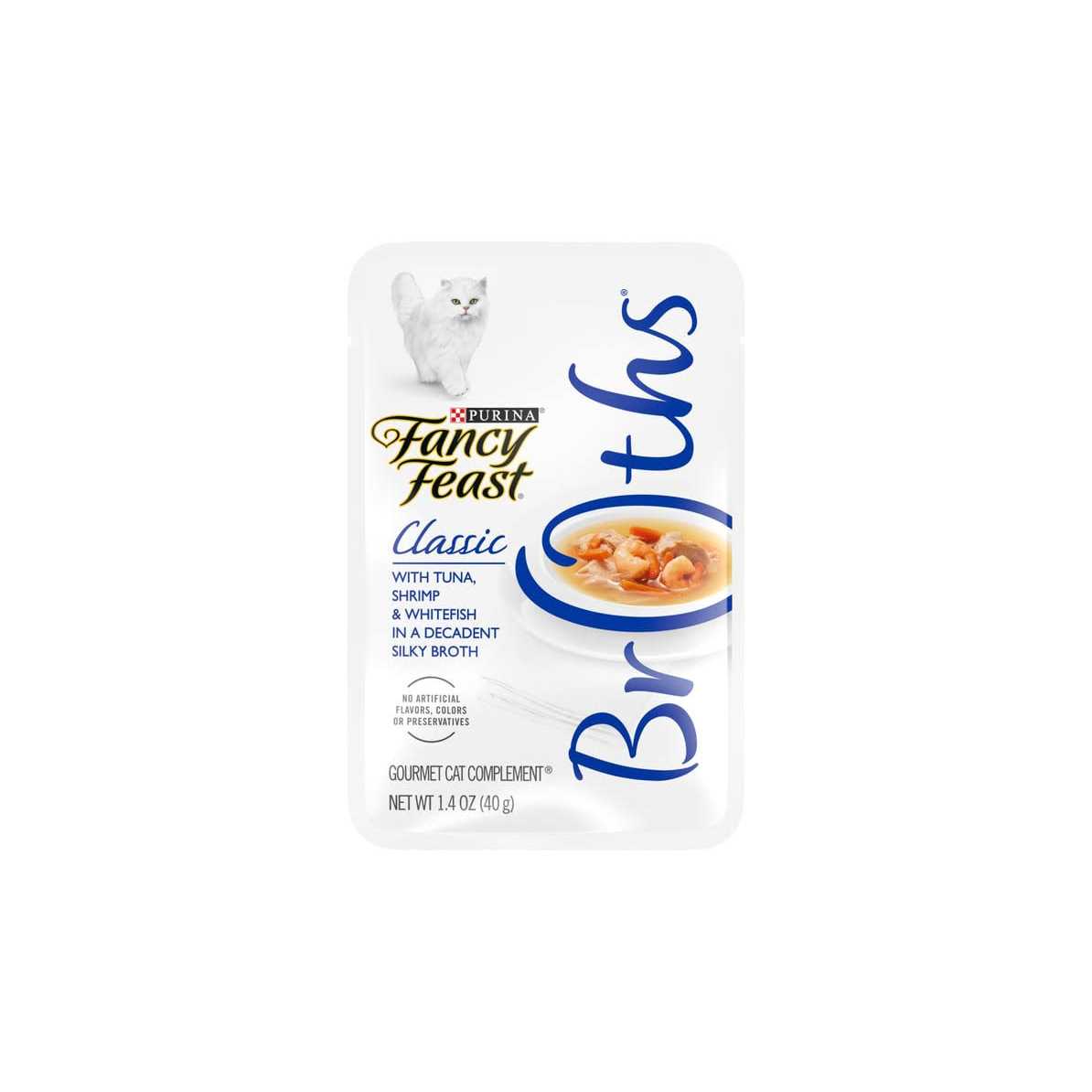 Fancy Feast Broths Classic Wet Cat Food