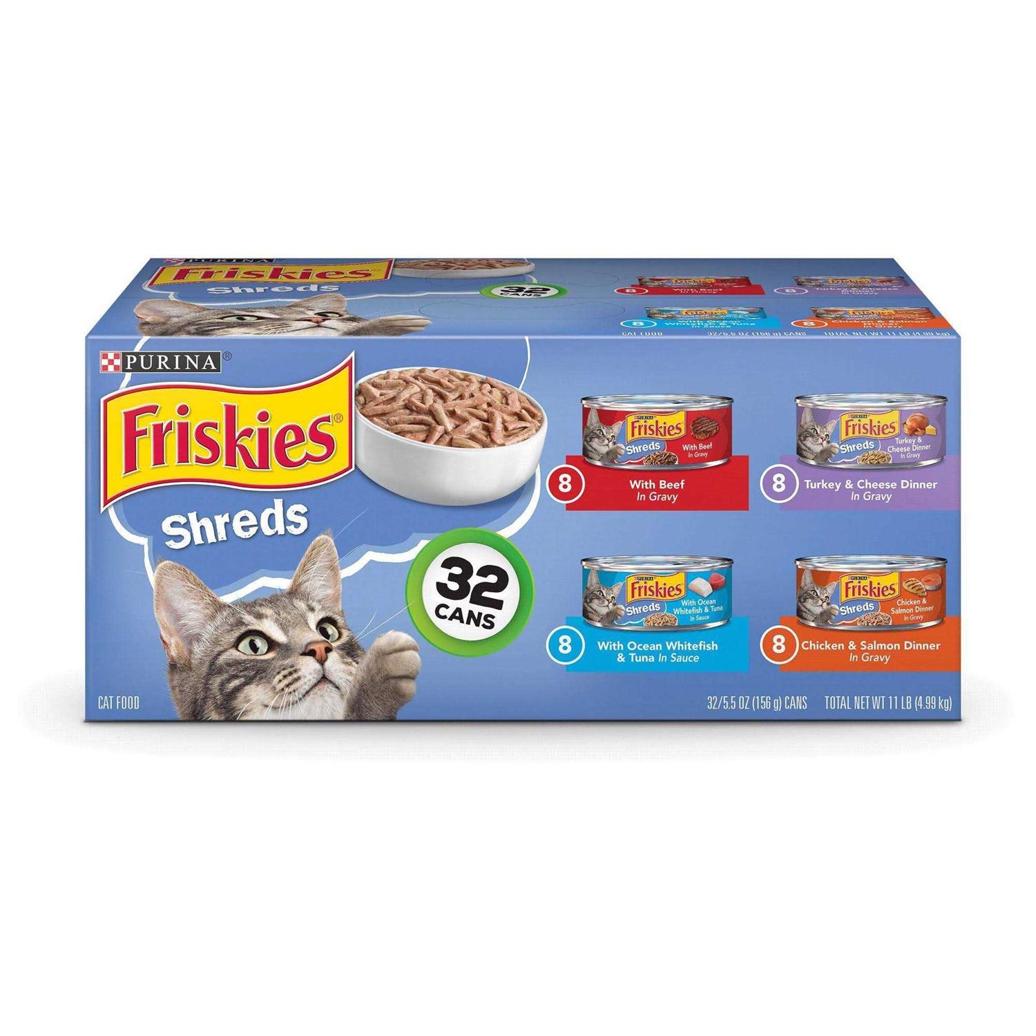 Purina Friskies Savory Shreds Wet Cat Food