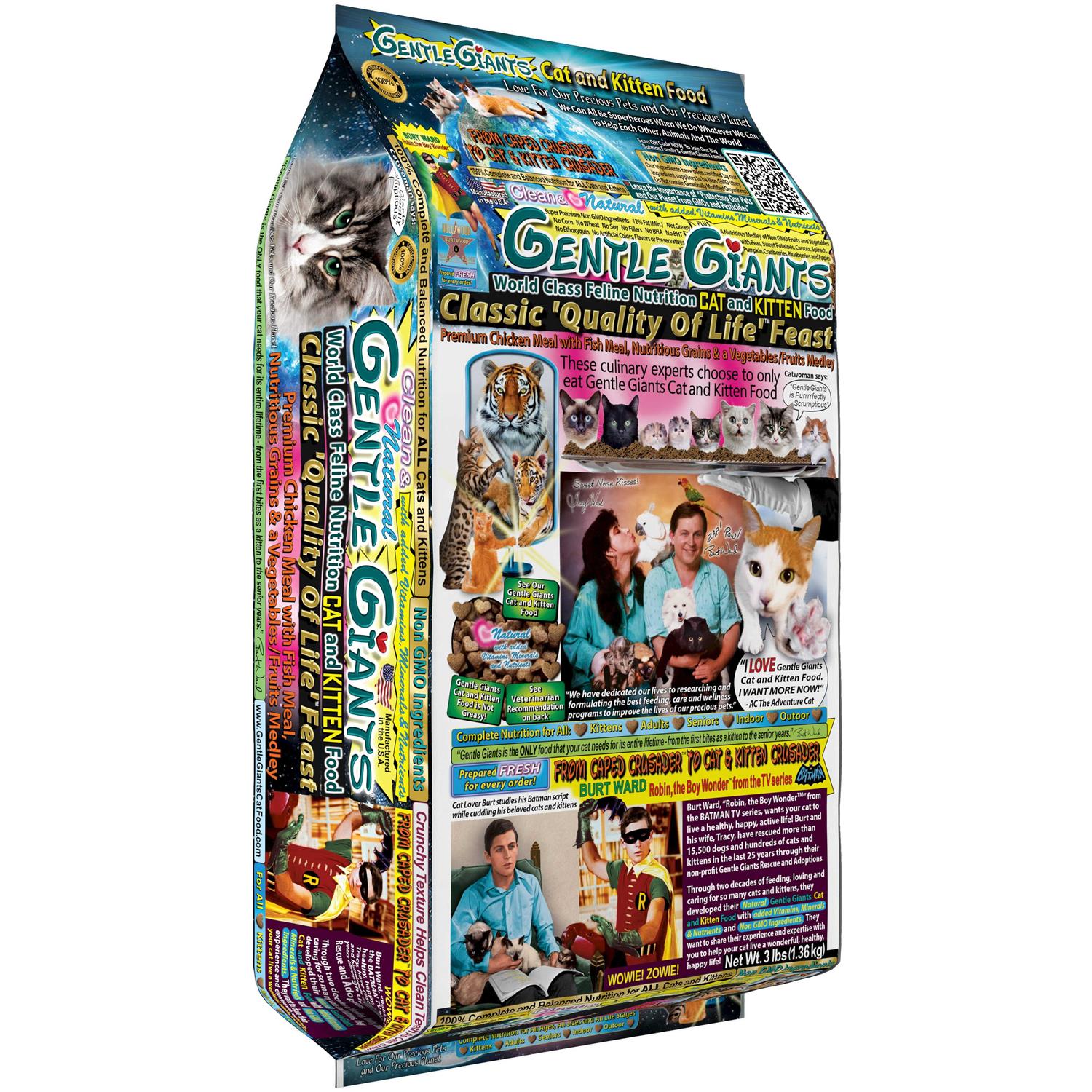 Gentle Giants Chicken & Fish Dry Cat Food