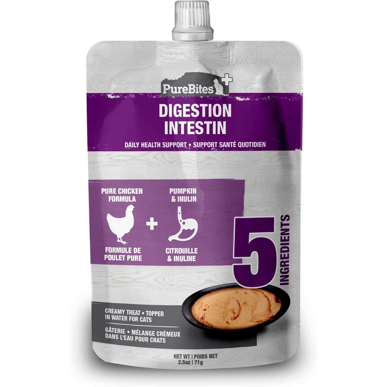 PureBites Squeezable Gut & Digestion Cat Food